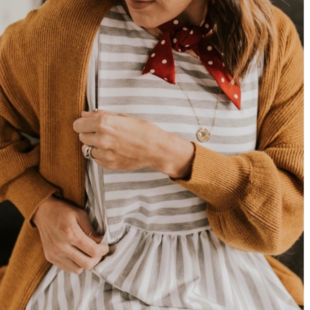 ROOLEE Micah Stripe MOM Dress